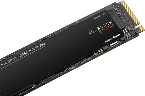 Best Buy: WD BLACK SN750 1TB Internal Gaming SSD PCIe Gen 3 x4 NVMe WDBRPG0010BNC-WRSN