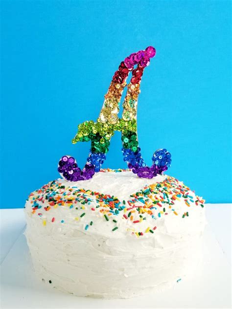 DIY Rainbow Cake Topper - Tombow USA Blog