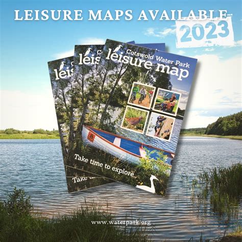 2023 Cotswold Water Park Leisure Maps | Cotswold Water Park