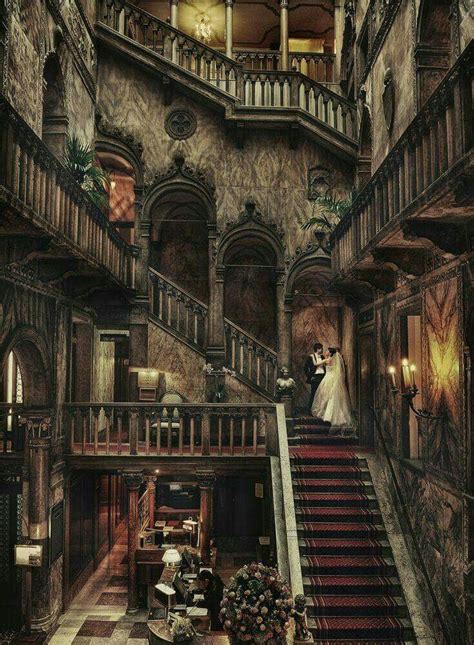 Pin by Pinner on Grand Entrance | Haunted hotel, Gothic house ...