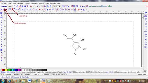 Tutorial ChemSketch