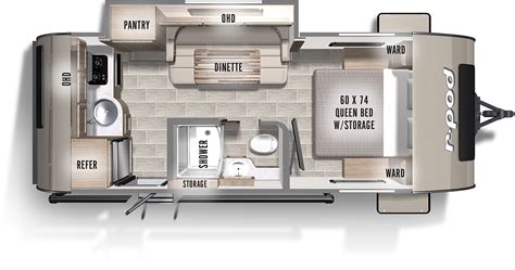 R Pod Rv Floor Plans - floorplans.click