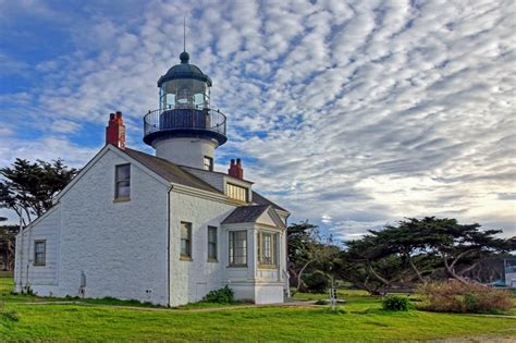 Photograph of the Point Pinos Lighthouse in Pacific Grove, CA