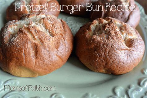 Pretzel Burger Bun Recipe