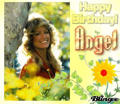 Happy Birthday to an Angel Picture #106761043 | Blingee.com