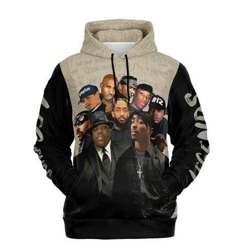 Hip Hop Legends Fashion Hoodie | Melanin Apparel