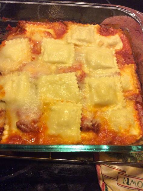 7 Cheese Ravioli Bake