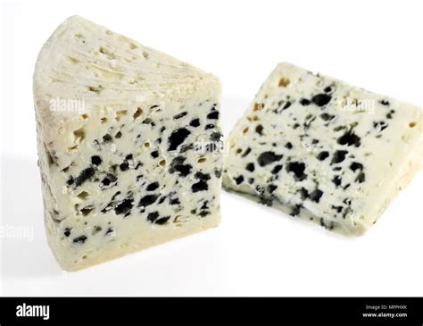 French Cheese called Roquefort, Cheese made from Ewe's Milk Stock Photo - Alamy