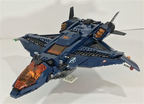 Remade 76126 to reflect my personal opinions of what a Quinjet should ...