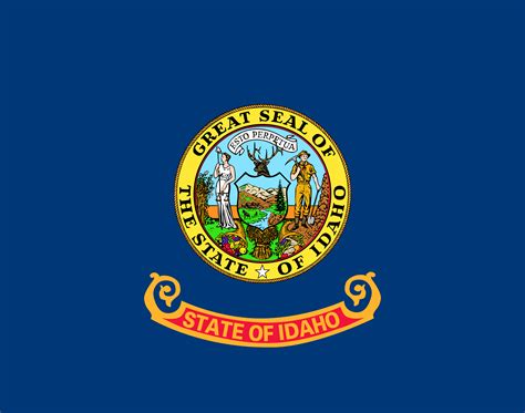 Idaho State Flag PNG & SVG Vector - Freebie Supply