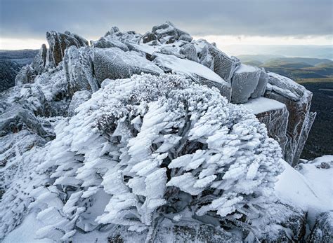 Ben Lomond winter rime, Tasmania