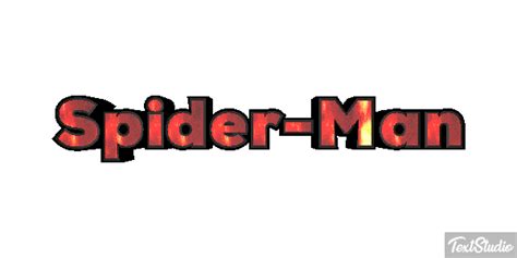 Spider-Man Marke Logo-Designs in animierten GIFs | TextStudio