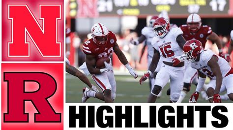 Nebraska vs Rutgers Highlights | College Football Week 6 | 2022 College Football Highlights ...