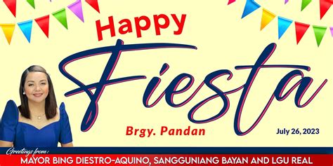 Happy Fiesta Brgy. Pandan