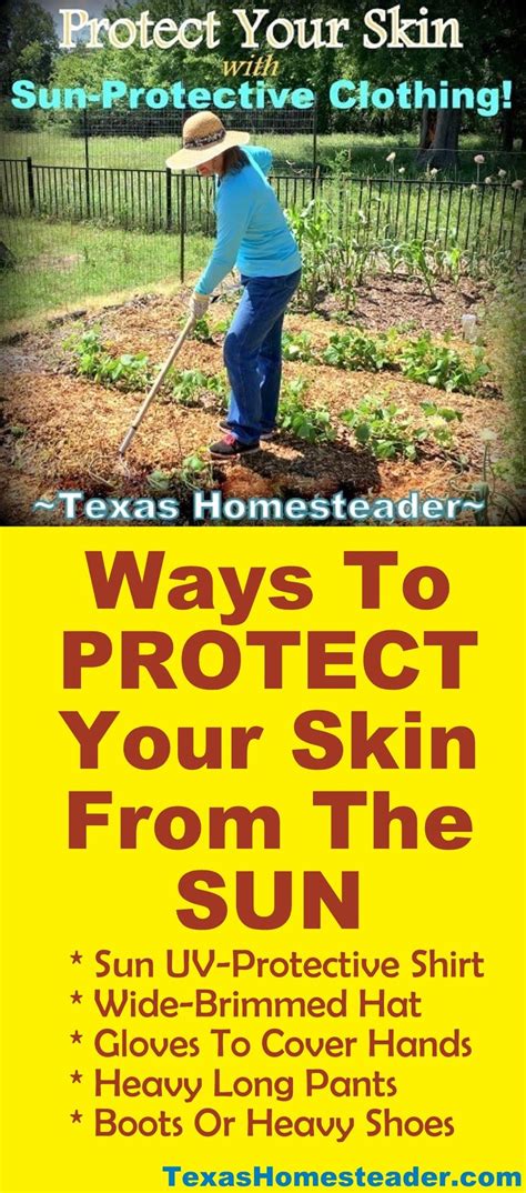 How To Protect Your Skin From Sun's Harmful Effects Using UV Protective Clothing. ~ Texas ...