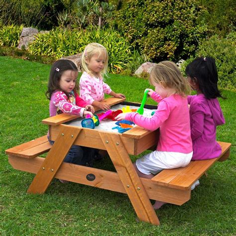 sand table/picnic table | Kids picnic, Kids picnic table, Toddler picnic table