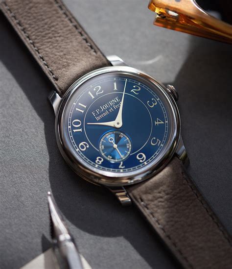 F.P. Journe Chronomètre Bleu | Buy F.P. Journe tantalum blue dial – A ...