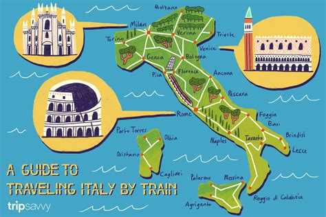 What to Know About Traveling by Train in Italy | Italy train, Train travel, Venice italy map