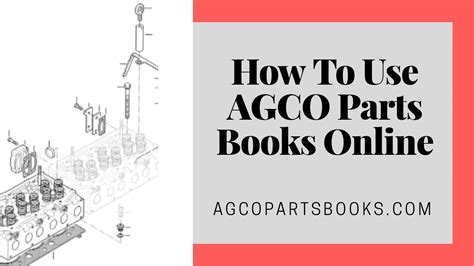 How to Use Agco Parts Book Online!!! - YouTube