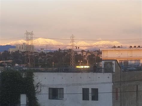 Fresh Snow from Downtown : LosAngeles