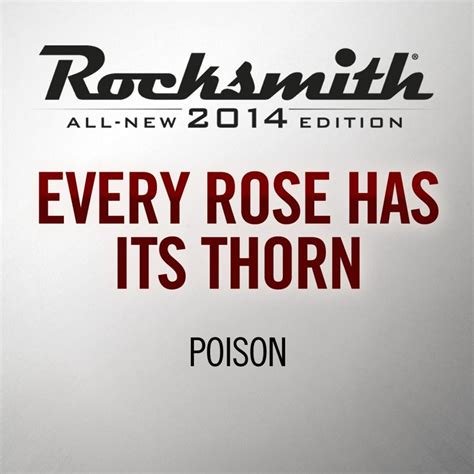 Rocksmith: All-new 2014 Edition - Poison: Every Rose Has Its Thorn for ...