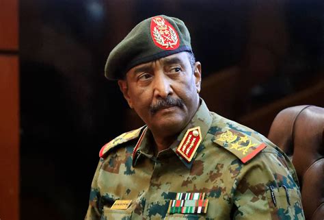 Sudan's Burhan gestures towards steps to ease tensions