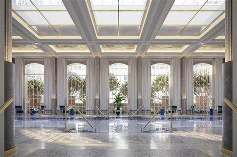 The Waldorf Astoria's new residents-only swimming pool, revealed