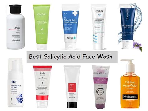 10 Best Salicylic Acid Face Wash in India - Dermatologist Recommended & Beginners