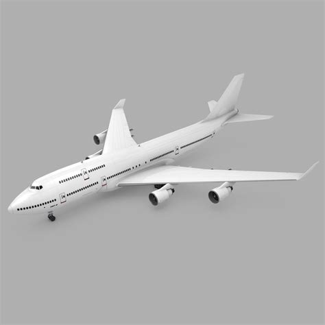 Boeing 747 Free 3D Model - .c4d - Free3D