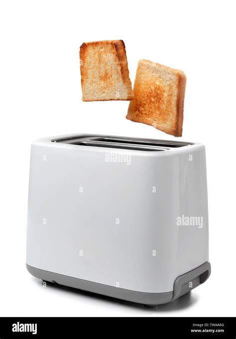 Toast popping out toaster Cut Out Stock Images & Pictures - Alamy