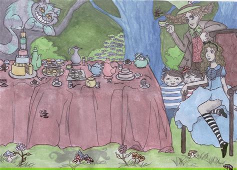 Tea Party for Alice by TiaraDawnne on deviantART