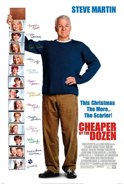 Cheaper By The Dozen - 2003 | Cheaper by the dozen, Steve martin ...