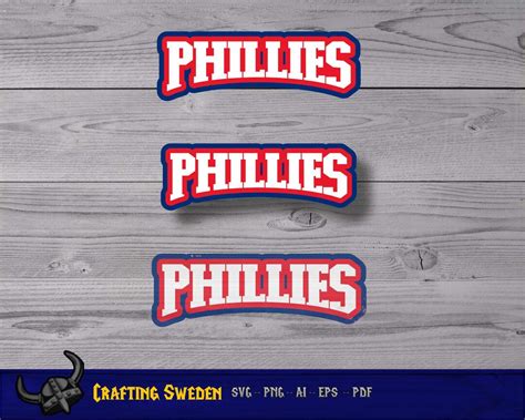 Stylized Phillies Logo Digital Design Perfect for Cricut - Etsy