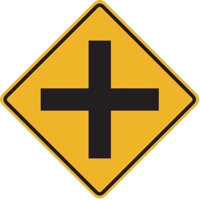 Cross Road Sign (Meaning, What To Do)