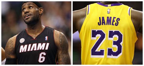 LeBron James set to switch back to jersey No.6 from next season