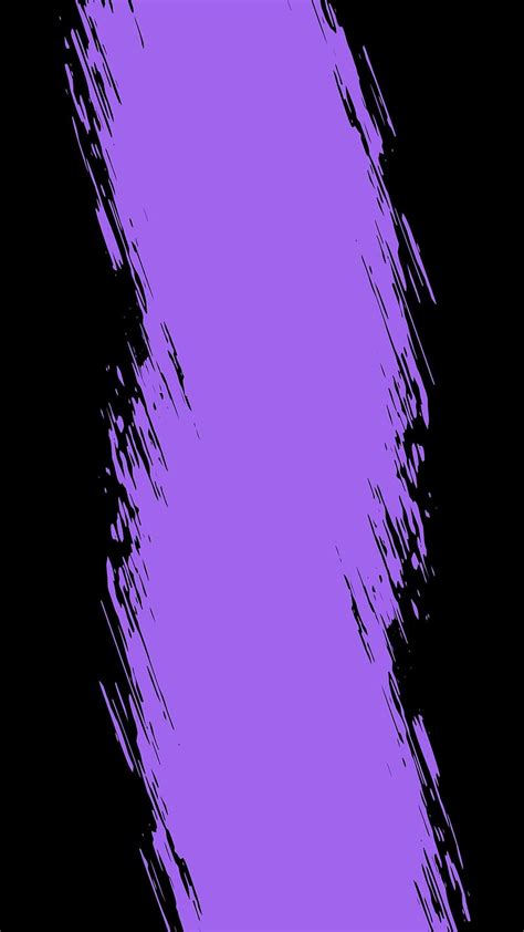 Paint Line, dark, black, puple, line, paint, abstract, art, river, brush, colorful, HD phone ...