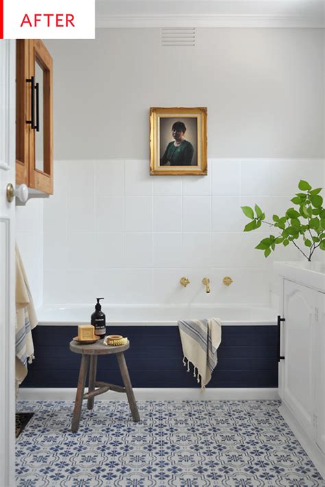 How To Paint Bathroom Tile Before And After – Everything Bathroom