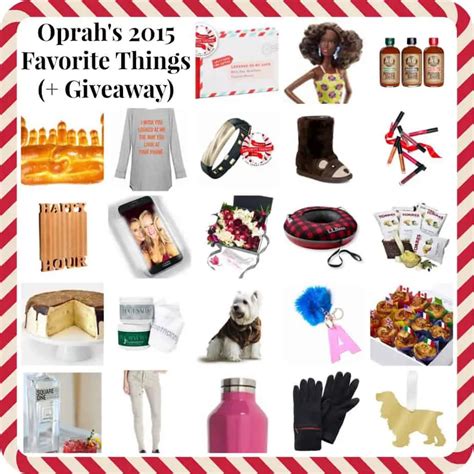 Oprah's Favorite Things 2015 List (Plus a Giveaway!)