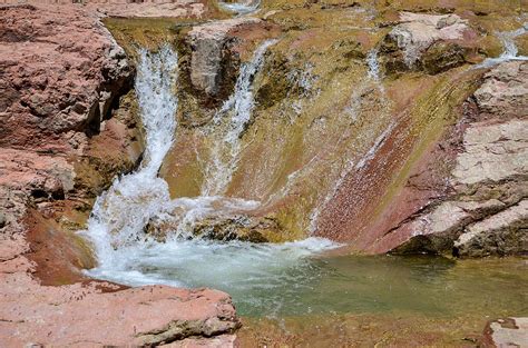 Secret Serene Waterfall in Mountains Photograph by Brenda Landdeck - Pixels