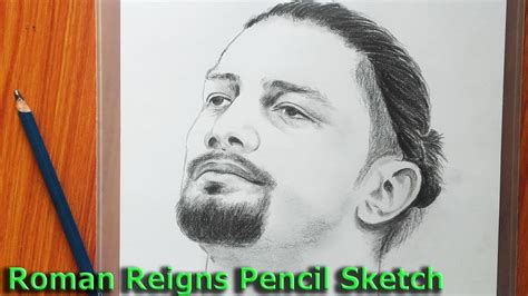 Fajarv: Wwe Roman Reigns Drawing Photos