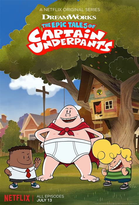 The Epic Tales of Captain Underpants (#1 of 2): Mega Sized TV Poster ...