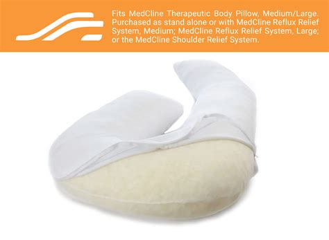 MedCline Therapeutic Body Pillow Cover, Small