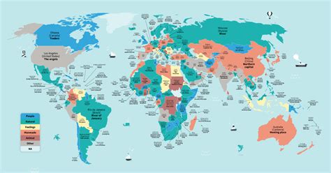 Los Angeles World Map | Tourist Map Of English