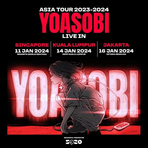 Tiket Terbatas! Segera Pesan untuk Yoasobi Live in Indonesia 2024, Mulai 1 Desember 2023