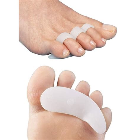 Best use for Prevent Pain and Calluses Silicone liquid Triple Toe Loop- Hammer Toe Treatment Toe ...