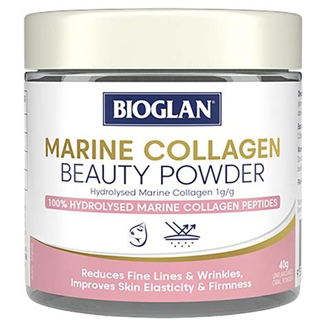 Buy Bioglan Marine Collagen Powder 40g Online at Chemist Warehouse®