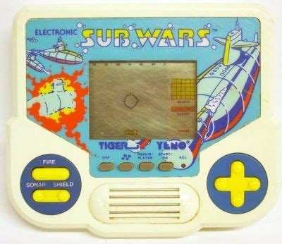 Tiger Electronics - Handheld Game - Sub Wars