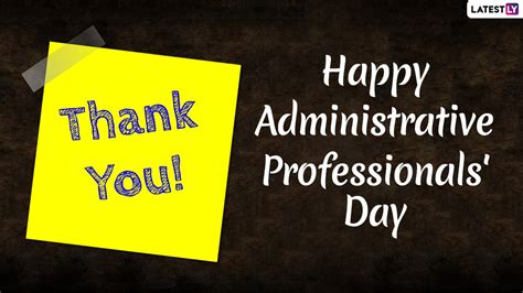 Festivals & Events News | When is Administrative Professionals' Day 2023? Know Date, History and ...