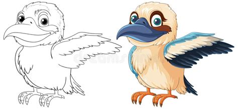 Kookaburra Outline Stock Illustrations – 97 Kookaburra Outline Stock ...