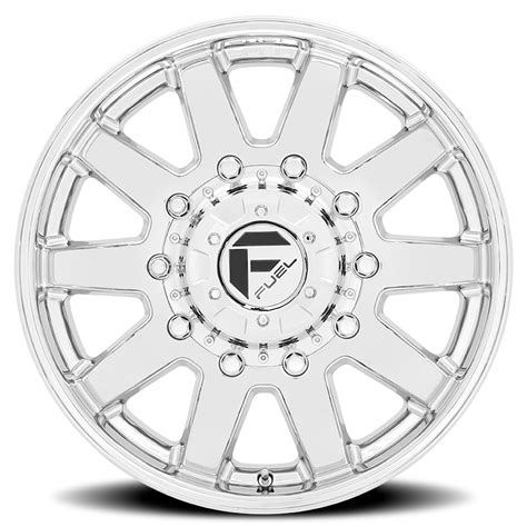 Dually Wheels 20X8.25 Maverick Dually D536 Chrome Fuel Off Road Wheels ...